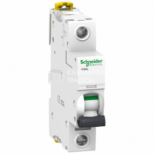 Выключатель автоматический однополюсный iC60L 32А K 15кА | A9F95132 | Schneider Electric