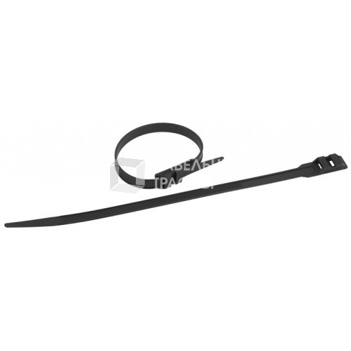 Стяжка кабельная для СИП 9*380 цвет чёрный (упак. 100 штук) (15/30/180) NO-KS0-53 | Б0043922 | ЭРА