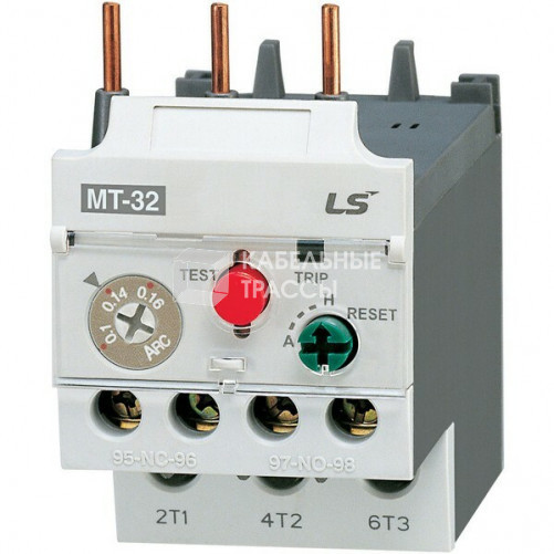 Реле защиты от перегрузки Metasol MT-32 0.33A 3H SCREW EXP | 1297000300 | Lsis