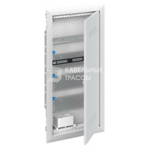 Шкаф мультимедийный с дверью с вентиляционными отверстиями и DIN-рейкой UK640MV (4 ряда) | 2CPX031392R9999 | ABB