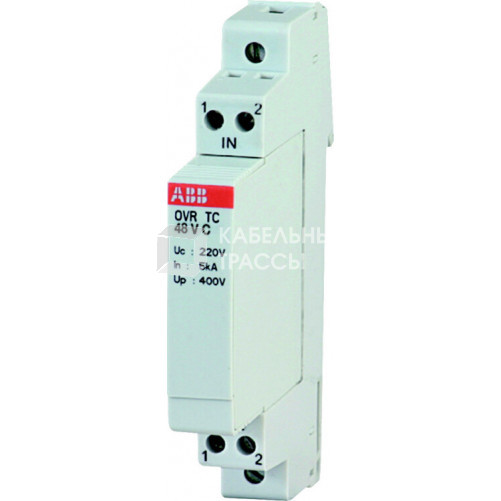 Ограничитель перенапряжения OVR TC 48V P | 2CTB804820R0300 | ABB