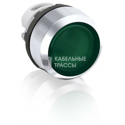 Кнопка MP1-31G зеленая (только корпус) с подсветкой без фиксации|1SFA611100R3102| ABB