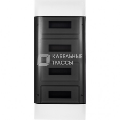 Practibox S Пластиковый щиток Встраиваемый 4X12 Дымчатая дверь | 135554 | Legrand