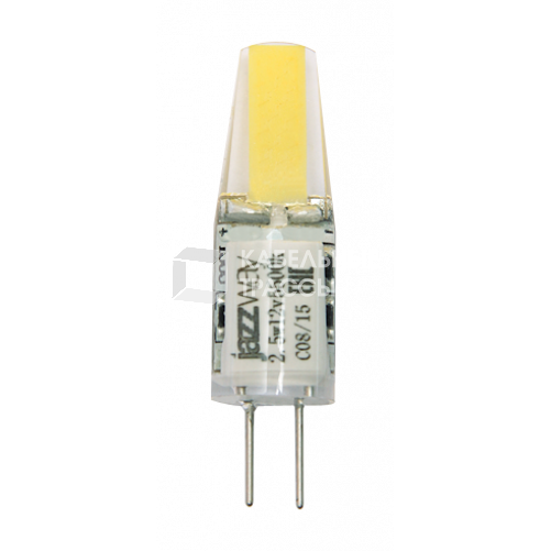 Лампа светодиодная LED 2,5Вт G4 12В 3000К PLED-G4 COB (LED driver!) капсульная | 2855749 | Jazzway