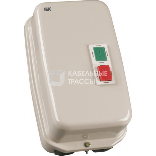 Контактор КМИ34062 40А IP54 с индик. Ue=400В/АС3 | KKM36-040-I-380-00 | IEK