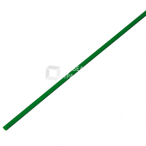 Термоусадочная трубка 2,0/1,0 мм, зеленая, упаковка 50 шт. по 1 м | 55-0203 | PROconnect