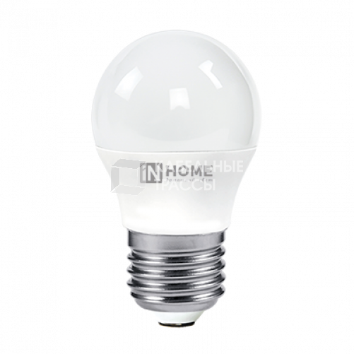 Лампа светодиодная LED-ШАР-VC 4Вт 230В Е27 3000К 360Лм | 4690612030579 | IN HOME