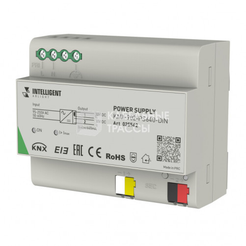 Блок питания шины KNX-902-PS640-DIN (230V, 640mA) INTELLIGENT ARLIGHT | 025542 | Arlight