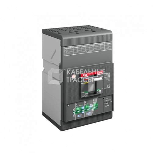 Выключатель автоматический XT4L 160 Ekip E-LSIG In=100A 3p F F | 1SDA069633R1 | ABB