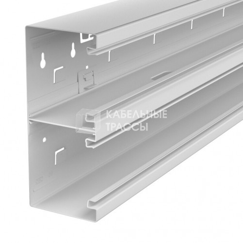 Кабельный канал Rapid 80 90x210x2000 мм (сталь,светло-серый) (GS-D90210LGR) | 6278502 | OBO Bettermann