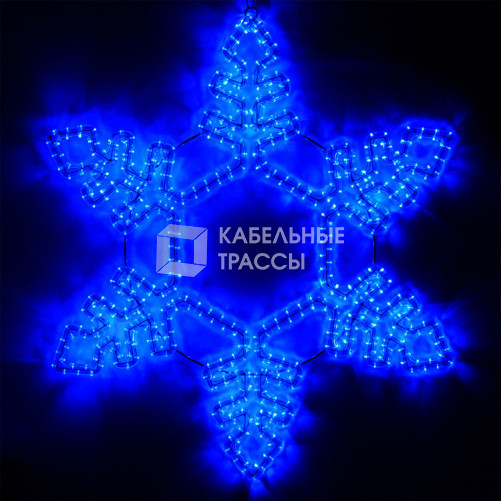 Фигура ARD-SNOWFLAKE-M2-940x940-576LED Blue (230V, 32W) | 025305 | Arlight