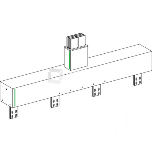 СЕКЦИЯ ВВОДНАЯ ПРЯМАЯ | KRC2500ER58 | Schneider Electric