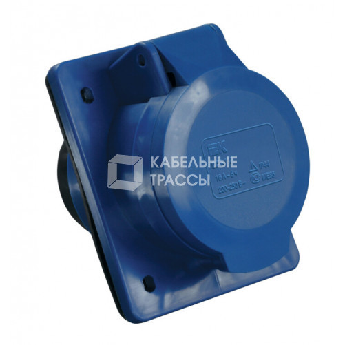 Розетка встр. ССИ-423 32А-6ч 220В 2P+PE IP44 | PSR41-032-3 | IEK