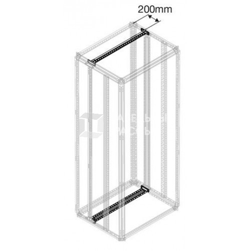 Профиль гальв.для каб.секц. D=200мм(2шт)|1STQ007744A0000 | ABB