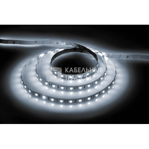 Лента светодиодная LS606 с драйвером 60Вт 60SMD(5050)/м 14.4Вт/м 12V 3000*10*2,32мм 6500К | 27720 | FERON