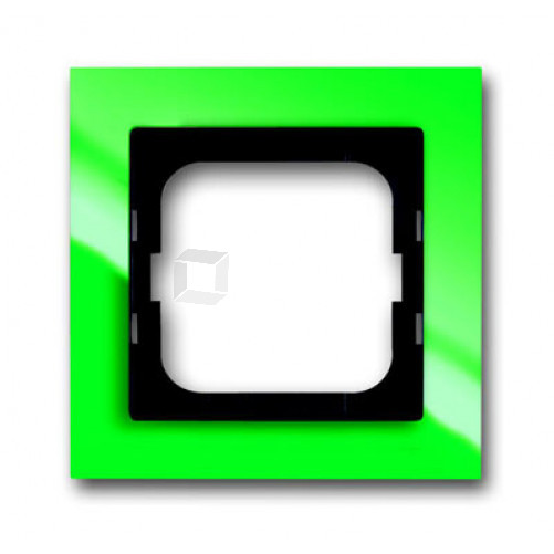 Рамка 1-постовая, серия axcent, цвет зелёный | 1754-0-4337 | 2CKA001754A4337 | ABB