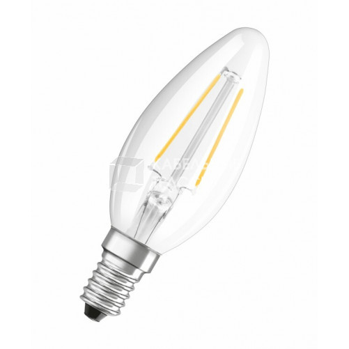 Лампа светодиодная филаментная LED Star В 2,5W/827 230V FIL E14 5X2 | 4058075330498 | OSRAM