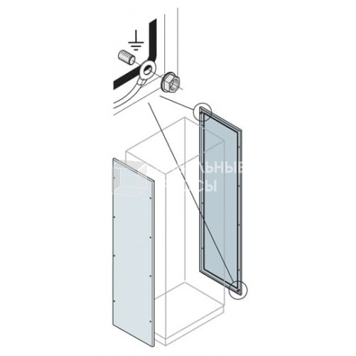 Панель боковая 1600x300мм ВхШ (2шт) | 1STQ005324B0000 | ABB