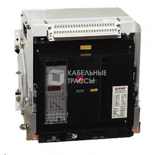 Автоматический выключатель ВА-45 2000/630А 3P 50кА стационарный EKF | mccb45-2000-630 | EKF