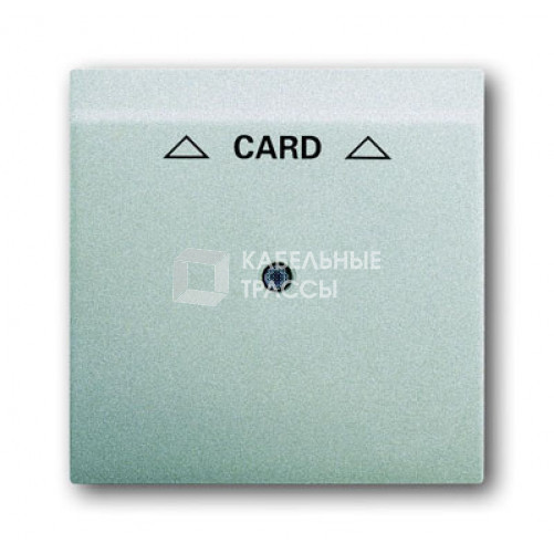 Плата центральная (накладка) для механизма карточного выключателя 2025 U, серия impuls, цвет серебристый металлик | 1753-0-0080 | 2CKA001753A0080 | A