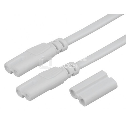 Набор коннекторов для светильников LLED-А-CONNECTOR KIT-W разъем C7 длина 10см (200/14000) | Б0028203 | ЭРА