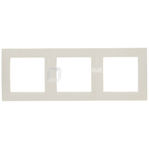 Simon 15 Сл. кость Рамка универсальная, 3 поста | 1500630-031 | Simon