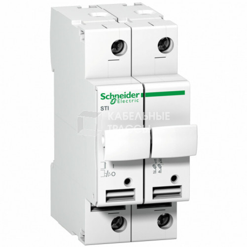 Разъединитель предохранитель STI 2П 8,5X31,5 400В | A9N15650 | Schneider Electric