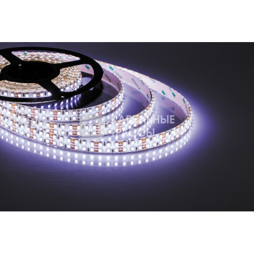 Лента светодиодная LS615/ 240SMD(2835)/м 19.2Вт/м 12V 5000*14*3.8мм 6500К, IP65 | 27733 | FERON