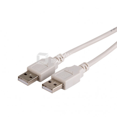 Шнур USB-A (male) штекер - USB-A (male) штекер, длина 1,8 метра (PE пакет) | 18-1144 | REXANT