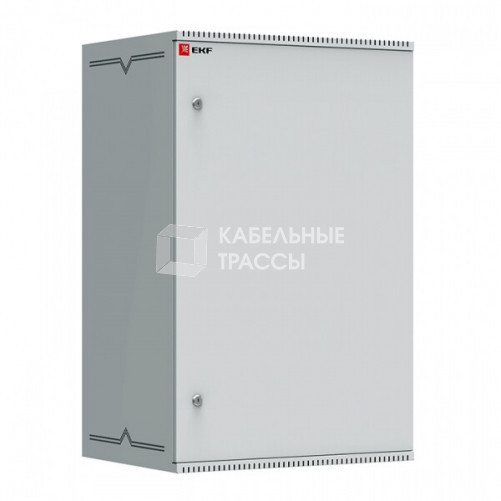 Шкаф телекоммуникационный настенный 18U (600х450) дверь металл, Astra A серия EKF Basic | ITB18M450 | EKF