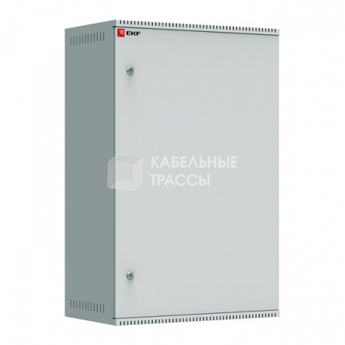 Шкаф телекоммуникационный настенный 18U (600х350) дверь металл, Astra A серия EKF Basic | ITB18M350 | EKF
