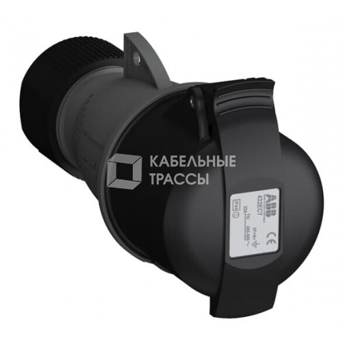 Розетка кабельная Easy&Safe 432EC7,32А,3P+N+E,IP44,7ч|2CMA102052R1000| ABB