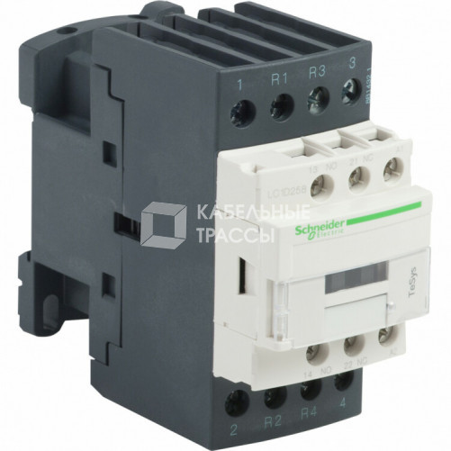 КОНТАКТОР D 4P (2НО+2НЗ),АС1 40 А,НО+НЗ,110V 50/60 ГЦ, | LC1D258F7 | Schneider Electric