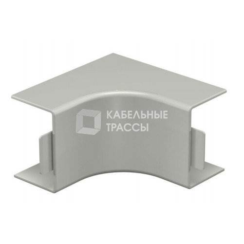 Крышка внутреннего угла кабельного канала WDK 40x60 мм (ПВХ,серый) (WDK HI40060GR) | 6021719 | OBO Bettermann