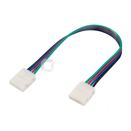 Коннектор выводной FIX-RGB-10mm-150mm-X2 (4-pin) | 023955 | Arlight