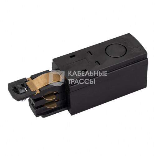 Коннектор питания LGD-4TR-CON-POWER-L-BK (D) (Arlight, IP20 Пластик, 3 года) | 029295 | Arlight