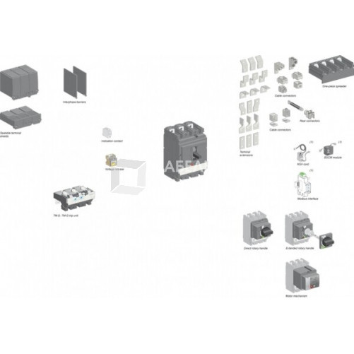 КОНТАК.ПЛАСТ.ДЛЯ ПАРАЛЛ. СОЕД. 3Х ПОЛЮС | LV438329 | Schneider Electric