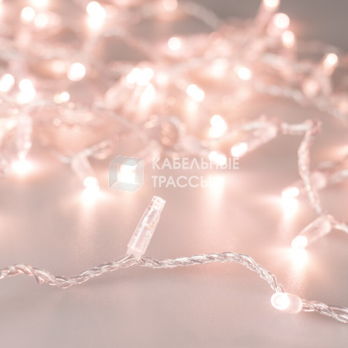 Светодиодная гирлянда ARD-STRING-CLASSIC-10000-CLEAR-100LED-STD Rose Gold (230V, 7W) (Ardecoled, IP65) | 025789 | Arlight