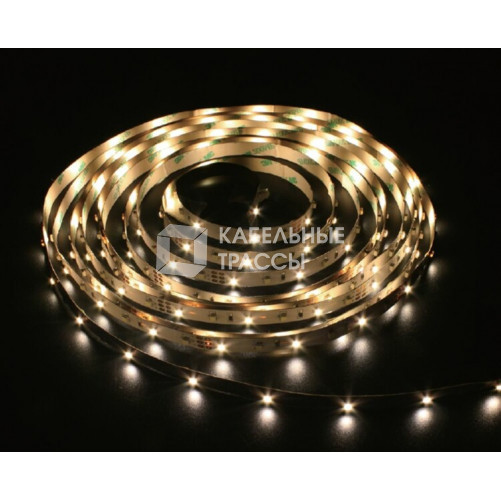 Лента светодиодная LS613/ 120SMD(2835/м 9.6Вт/м 12V 5000*10*1.84мм 3000К, IP65 | 27732 | FERON