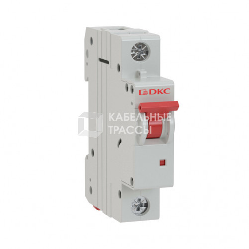 Выключатель автоматический однополюсной YON MD63-1B63-6 6kA | MD63-1B63-6 | DKC