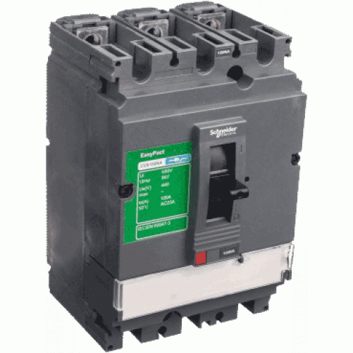 АВТ.ВЫКЛ.CompactCVS 160B 25kA 3P TM125D | LV516302CVS | Schneider Electric