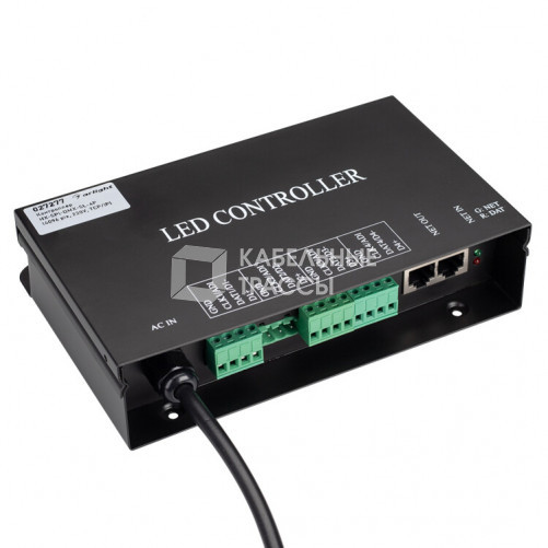 Контроллер HX-SPI-DMX-SL-4P (4096 pix, 220V, TCP/IP, add, ArtNet) | 027277 | Arlight