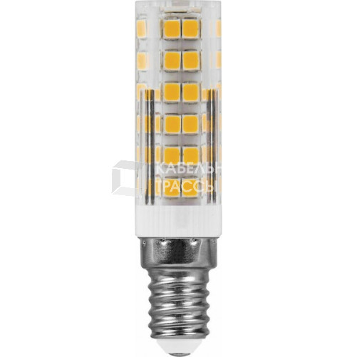 Лампа светодиодная LB-433 (7W) 230V E14 6400K 16x65mm | 25986 | FERON