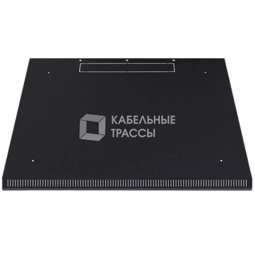 Крыша WZ-8059-50-8010-161 Стандартная сплош. с заглушкой (380х71мм) д.кабельного ввода д.шк.серии SZB IT 800x1000,черн.(RAL 9005) | 412573 | Zpas