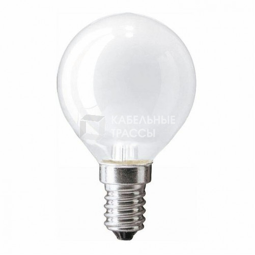 Лампа накаливания ЛОН Stan 60W E14 230V P45 FR 1CT/10X10 | 926000003857 | PHILIPS