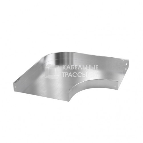 Угол горизонтальный 90 градусов 50х200, 1,5 мм, AISI 304 в комплекте с крепеж. элемент и соединит пластин,необходим для монтажа | ISDM520KC | DKC