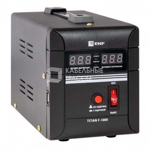 Стабилизатор напряжения напольный 1 кВт EKF PROxima | stab-f-1000 | EKF