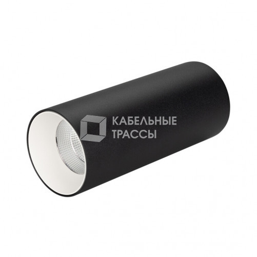 Светильник SP-POLO-SURFACE-R65-8W Warm3000 (BK-WH, 40 deg) | 027507 | Arlight