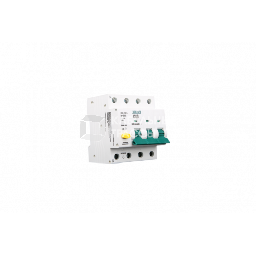 Автоматический выключатель дифференциального тока АВДТ 3Р+N 40А 30мА тип AC х-ка С ДИФ-103 6кА | 16216DEK | DEKraft
