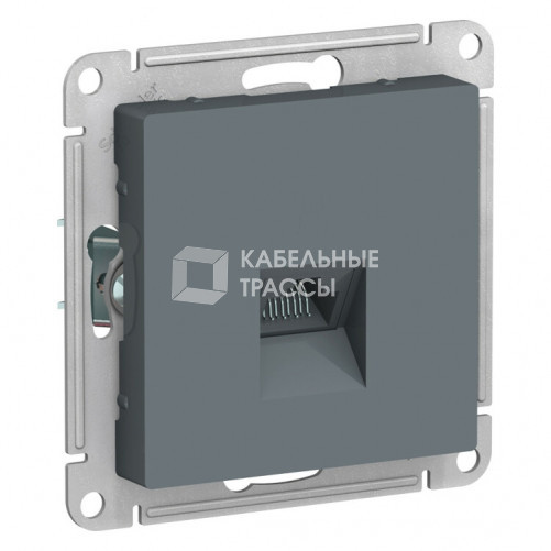 AtlasDesign Грифель Розетка компьютерная RJ45, механизм | ATN000783 | Schneider Electric